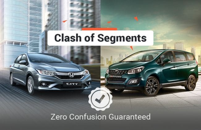 段的冲突：Mahindra Marazzo Vs Honda City  - 哪辆车买？