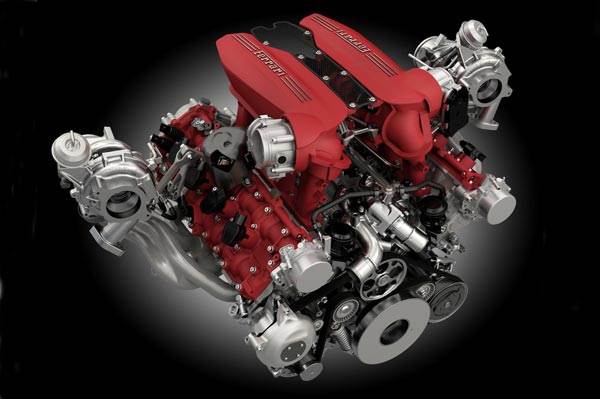 法拉利的3.9升v8赢得2016年国际发动机奖