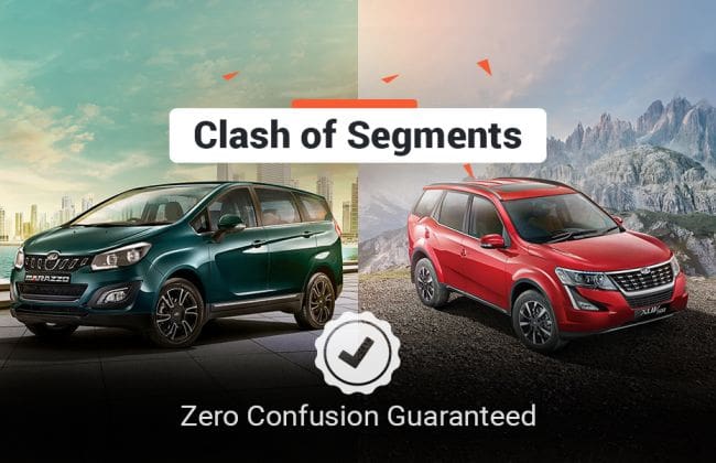 段的冲突：Mahindra Marazzo VS XUV500  - 哪辆车买？