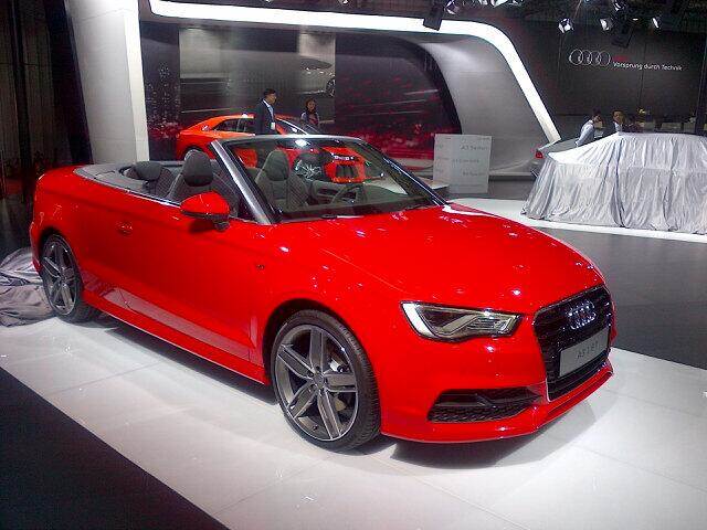 2014年AUTO EXPO：奥迪潜行在A3 Cabriolet