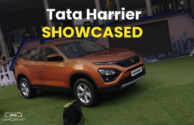 Tata Harrier将于2019年1月推出的公开亮相