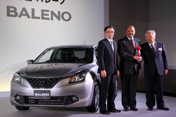 Suzuki在印度制造的Baleno在日本制造