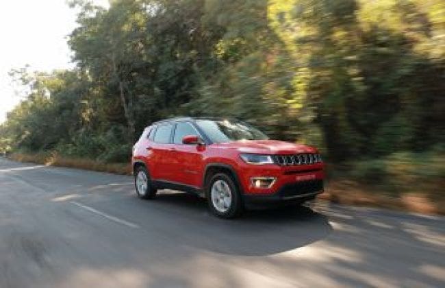 Jeep Compass汽油自动现在更实惠，价格从18.9万卢比