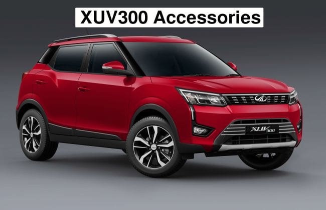 Mahindra XUV300配件：前台停车传感器，铬舌和更多