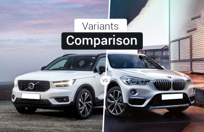 沃尔沃XC40 VS BMW X1：变体比较