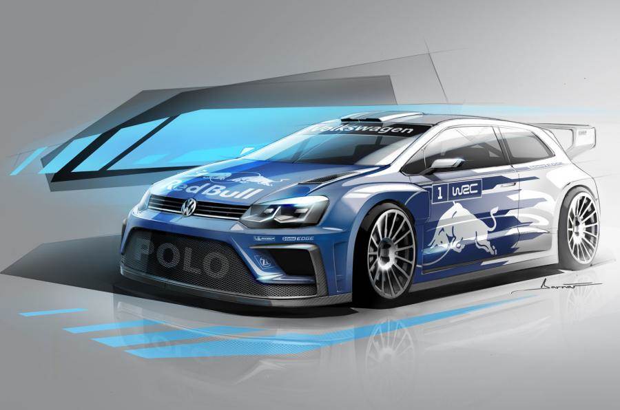 新的大众汽车马球R WRC概念剪影透露