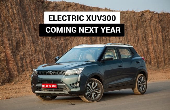 Mahindra XUV300电气印度在2020年下半年推出