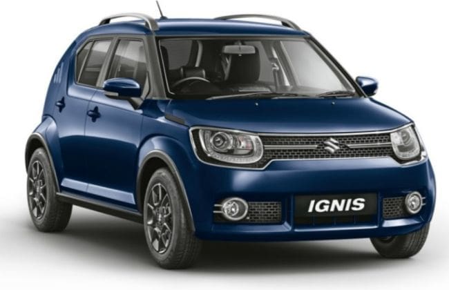 2019 Maruti Ignis推出;价格从4.79卢比开始