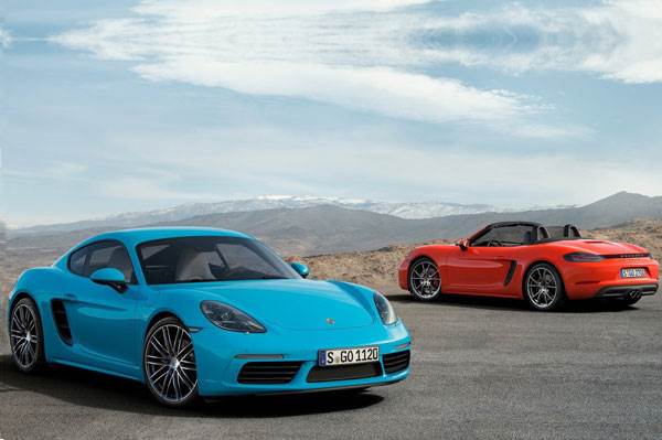 Porsche 718 Cayman，Boxster分别售价于80.13 Lakh和83.95卢比