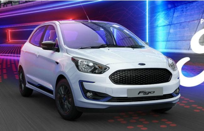 2019年Ford Figo Facepift戏弄;获取双音涂料选项