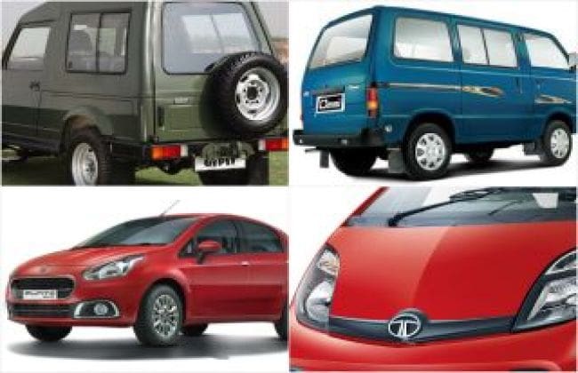 2019年可能停止的汽车 -  Maruti Omni，Gypsy＆Tata Nano
