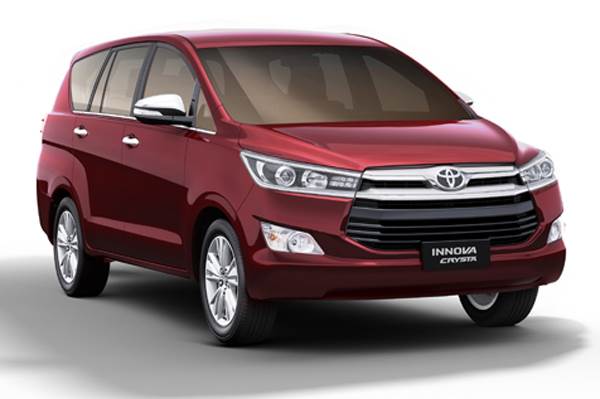 丰田Innova Crysa在2016年Auto Expo推出