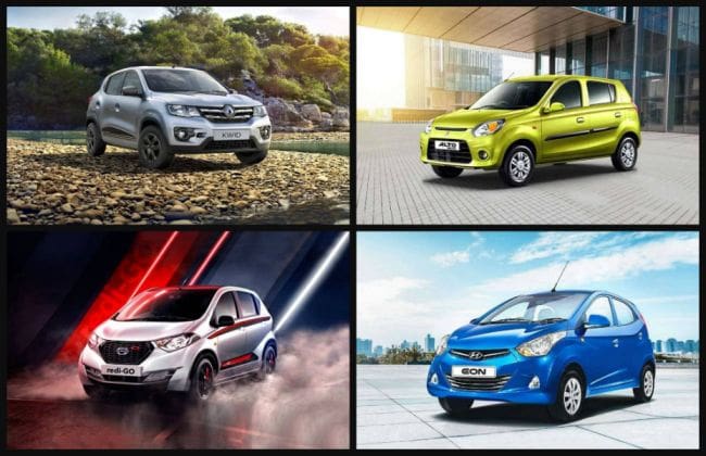 汽车需求：Maruti Suzuki Alto，Ren​​ault Kwid Top Segment销售于2019年1月