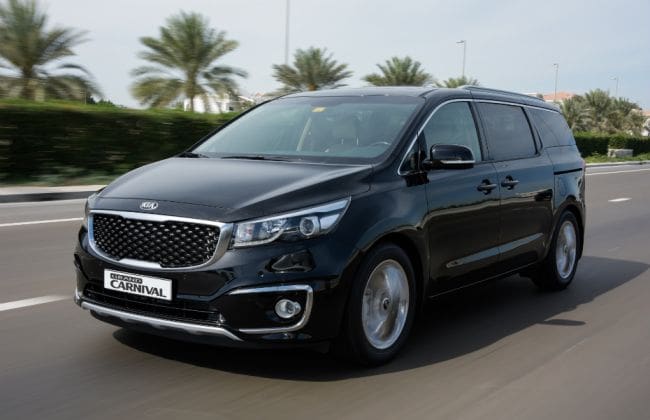 Kia Carnival MPV进入2020年;将坐在丰田Innova Crysa之上