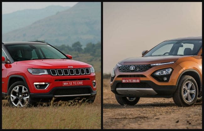 Tata Harrier VS Jeep Compass：哪个SUV提供更多空间？