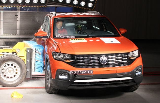 VW T-Cross SUV在拉丁语NCAP测试中得分5星级