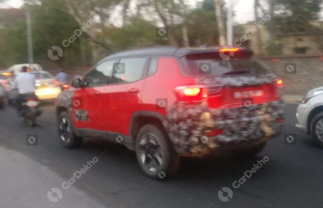 Jeep Compass Trailhawk再次进行了测试