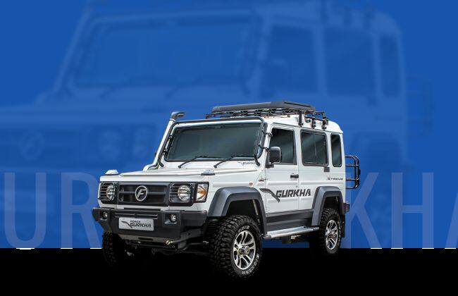 Force Gurkha Xtreme获得ABS，价格为13.30 Lakh