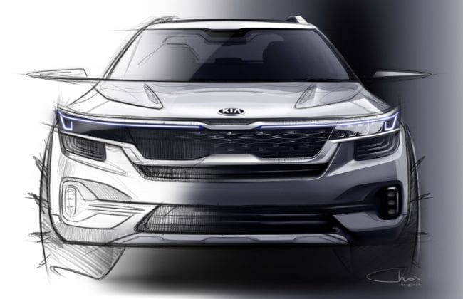 Kia SP2i在官方草图中看起来与SP概念相同