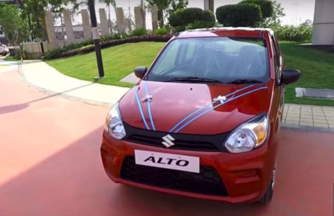 2019 Maruti Suzuki Alto 800即将变得更加安全