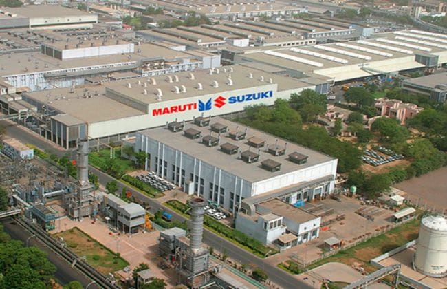 Maruti在Gurgaon，Manesar Plants停止生产两天