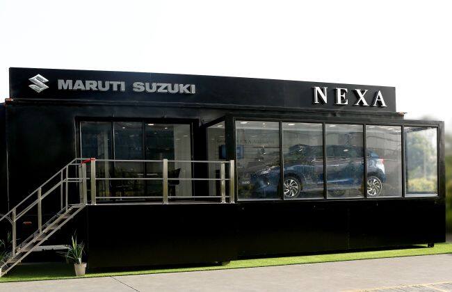 Maruti Suzuki推出了移动Nexa陈列室