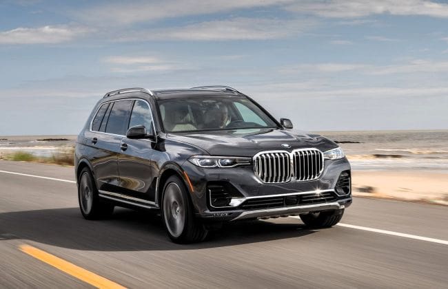 BMW X7在印度发射之前被掩盖