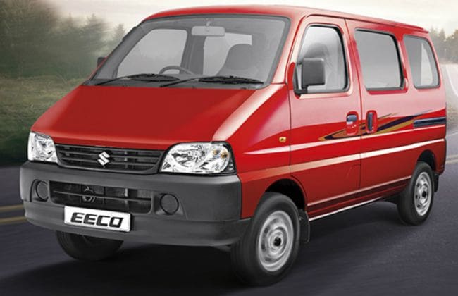 Maruti Eeco现在获得标准驱动器安全气囊，ABS和更多