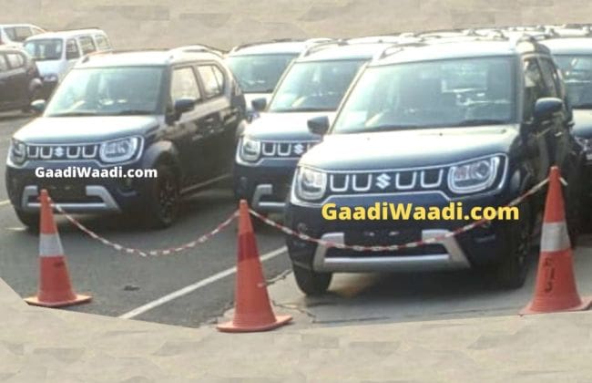 2020 Maruti Ignis Packift第一次在印度躲藏起来