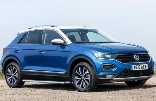 Volkswagen T-Roc SUV在印度首次发现