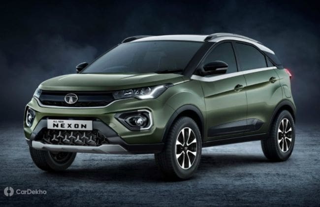 2020 TATA Nexon Facequrift变体 - 明智的功能在发射之前泄漏