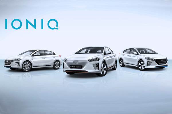 Hyundai Ioniq Hybrid，Ioniq插件，Ioniq电气细节透露