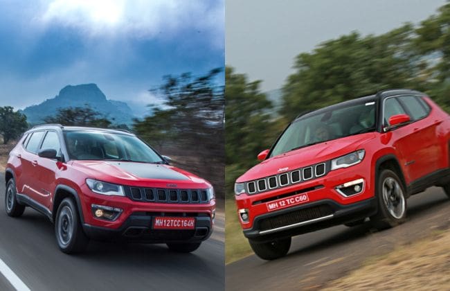 Jeep Compass Trailhawk与指南针：主要差异