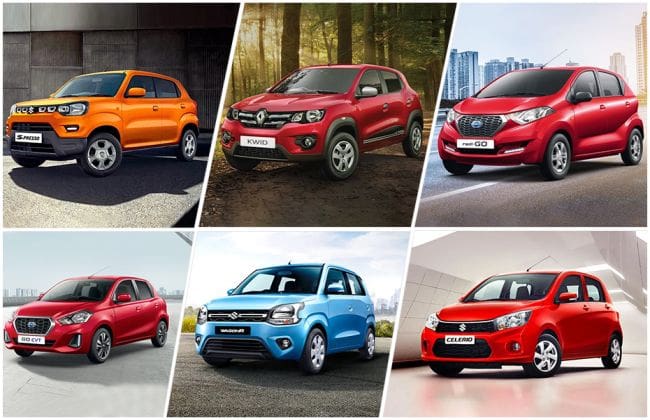 Maruti S-Presso vs kwid vs redi-go vs go vs maruti wagonr vs celerio：价格说什么？