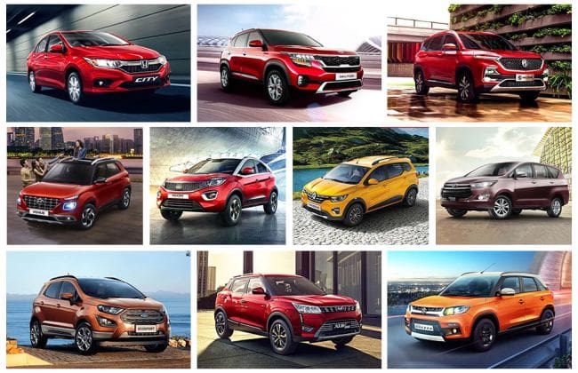 Kia，MG加入10名最畅销的汽车制品商，拥有Maruti，Hyundai等