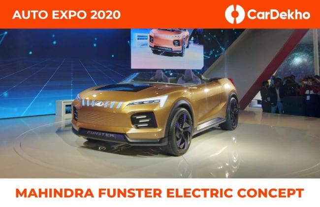 Mahindra Funster电概念在自动博览会2020透露