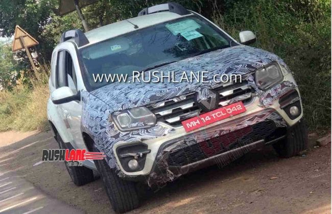 Renault Duster BS6 Spied Testing，New Turbo Petrol发动机？