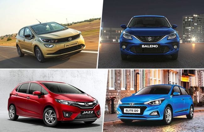 Tata Altroz VS Maruti Baleno VS Toyota Glanza VS Hyundai Elite I20 VS VW Polo VS HONDA Jazz：规格比较