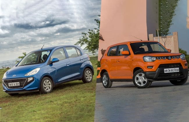 Maruti S-Presso vs Hyundai Santro：哪辆车挑选？