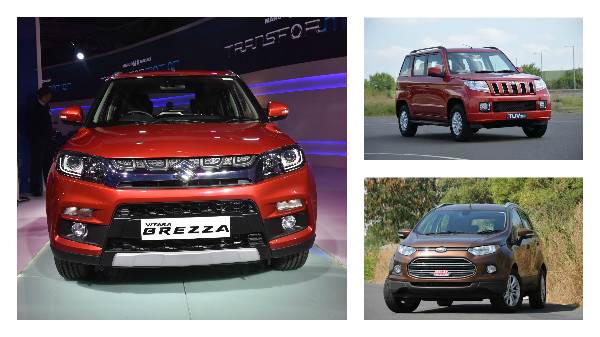 Marutivitara Brezza VS Tuv300 VS Ecosport：规格比较