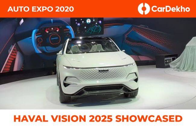 Haval Vision 2025 SUV在汽车博览会2020年展示