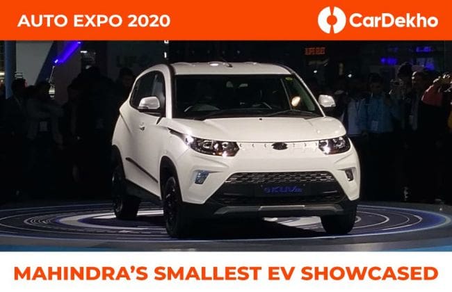 Mahindra E-Kuv100在汽车博览会2020年推出