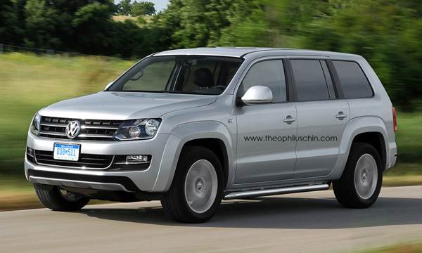 基于Volkswagen Amarok的SUV在作品中