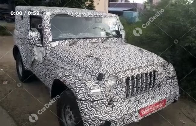 2020 Mahindra Thar柴油首次自动平息！