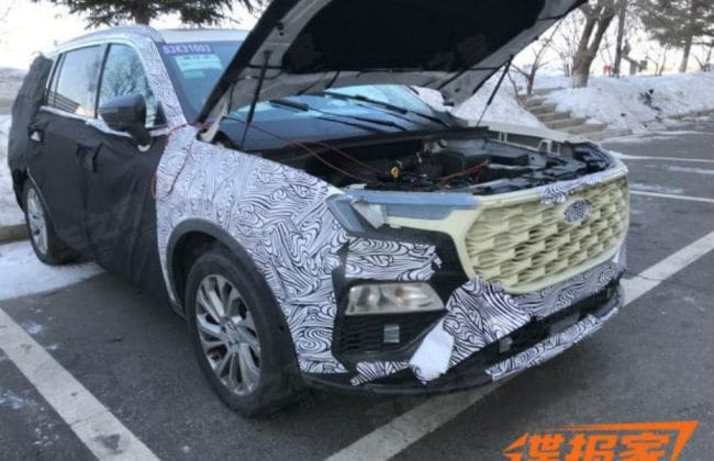 New-Gen Ford Endeavor Spied Testing，印度推出2022年