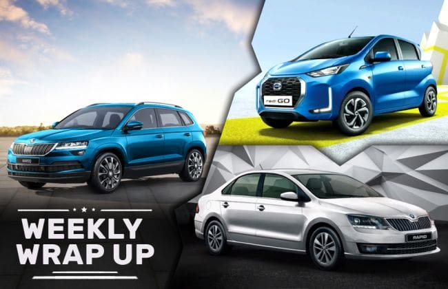 本周的顶级汽车消息：Skoda Rapid，Karoq，Datsun Redi-Go，Kia Seltos和在线汽车交付