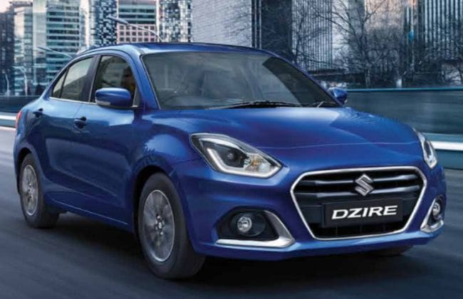 Maruti Dzire 2020在5.89万卢比推出