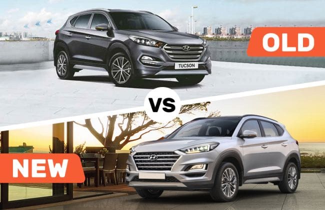 Hyundai Tucson 2020：旧与新vs