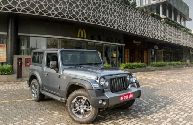 您现在必须等到5月2021年5月驾驶Mahindra Thar Home