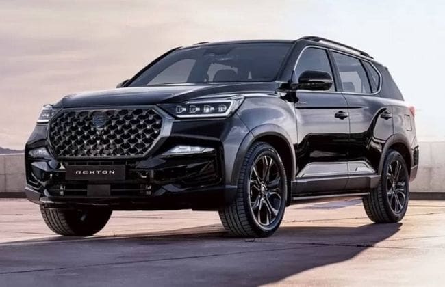 泄露2021年Ssangyong Rexton预览Mahindra Alturas G4 Facelift